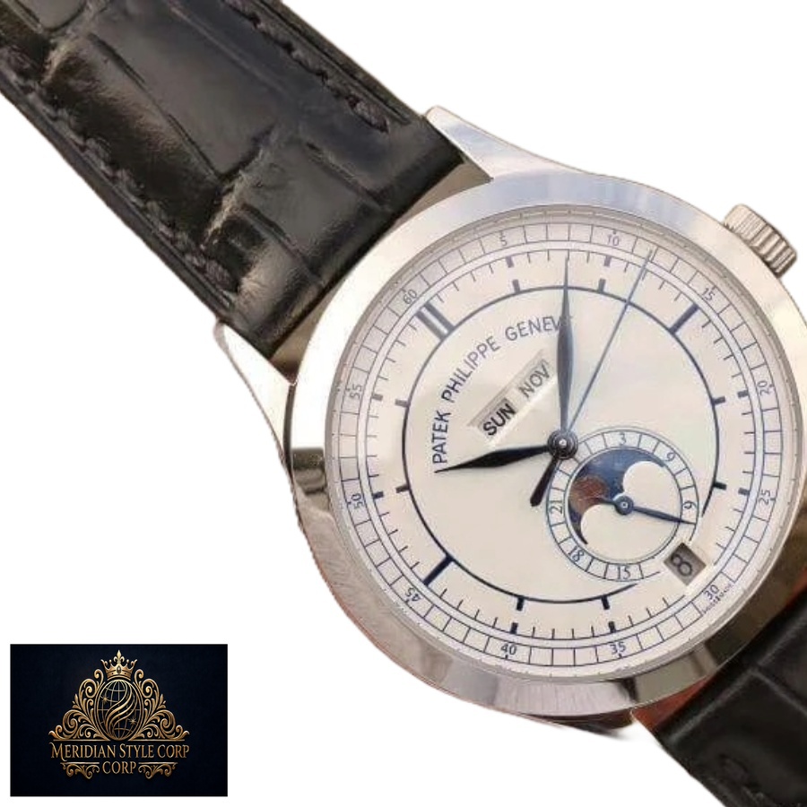 Patek Philippe Complications 5396G-001 “White Gold Silvery Dial” Ultra Clone 1:1 - Image 2