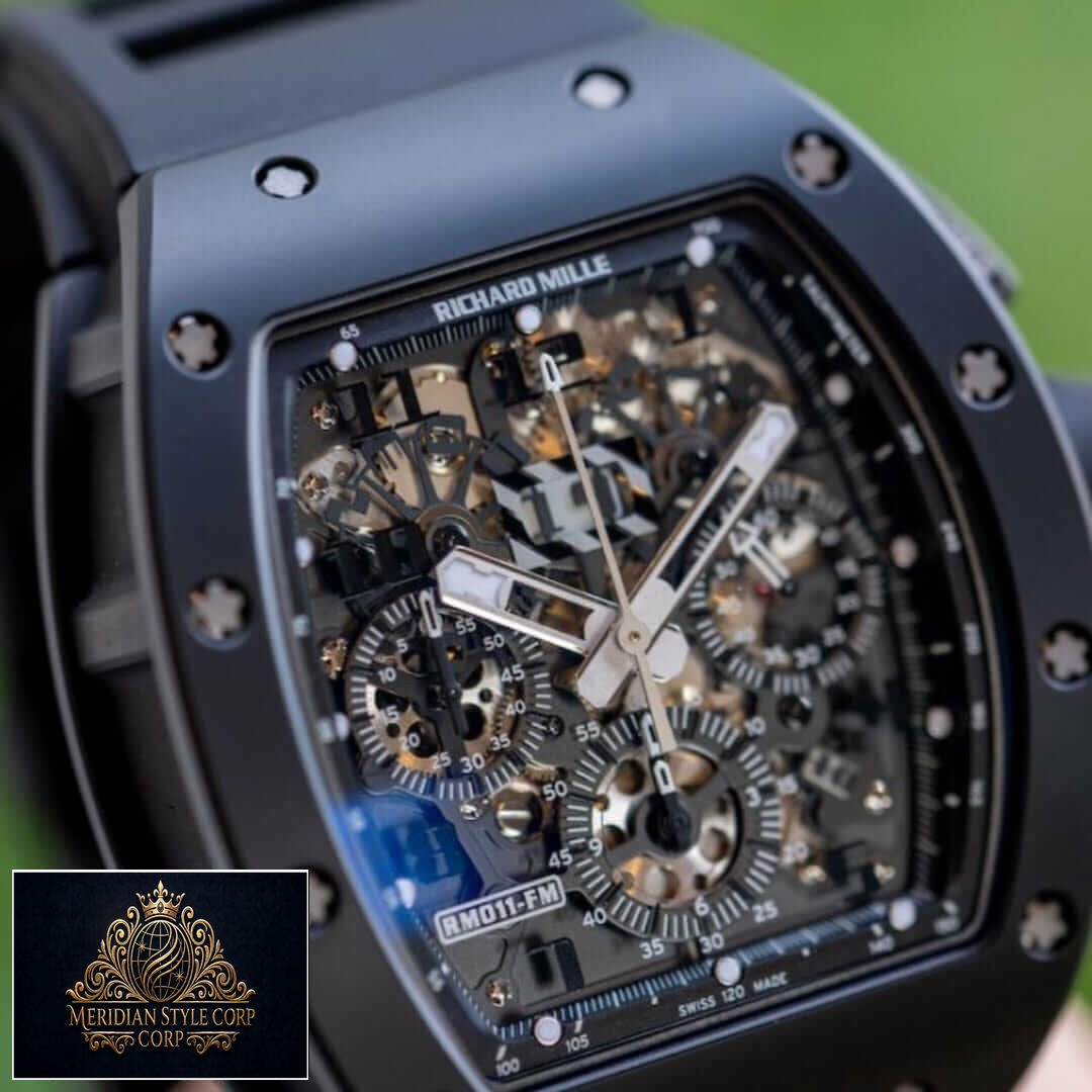 Richard Mille Black Dial Replica close view
