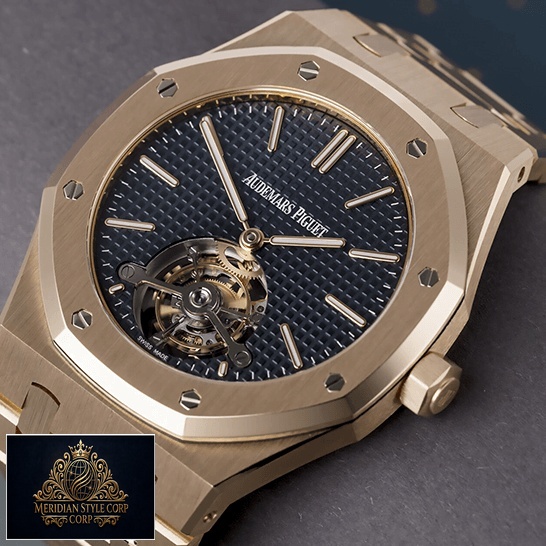 Audemars Piguet Royal Oak Blue Dial Replica gold bracelet