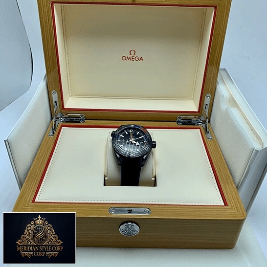 Omega Seamaster Planet Ocean 600m Black Dial Replica in the box