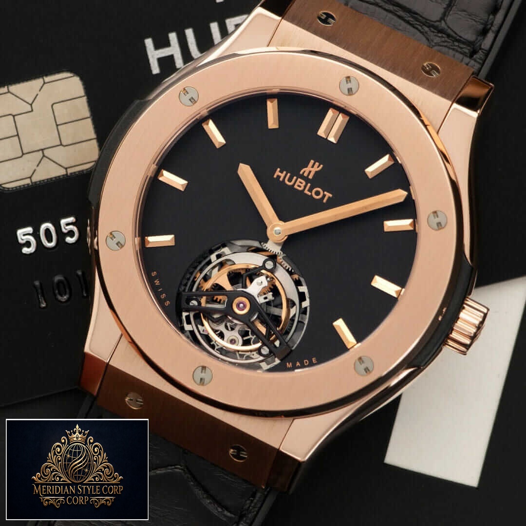 Hublot Big Bang Unico Tourbillon 505.OX.1180.LR "All Black" Deluxe Replica Edition Yeni Proje 10