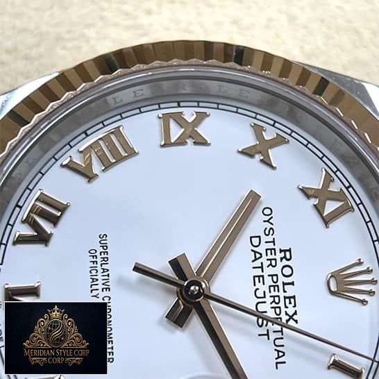 Rolex Datejust 36 White Roman Replica