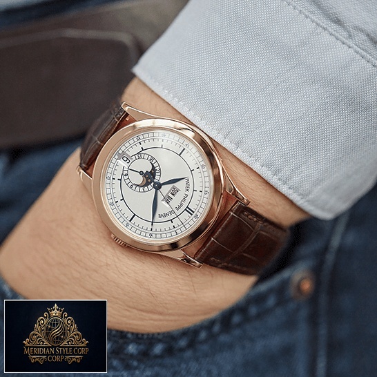 Patek Philippe Annual Calendar Moon Phase 5396R-001 "Rose Gold" True Replica 1:1 patek philippe complications 5396R 001 replica hand