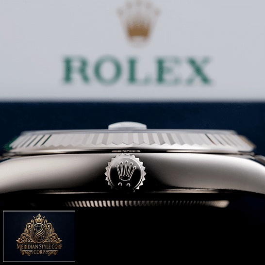 Rolex Day-Date 40 228239 Stainless Steel Case Replica Silver Crown Pusher