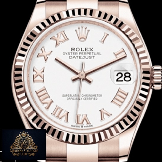 Rolex Datejust 278275 White Dial Romen Numerals Oyster Replica