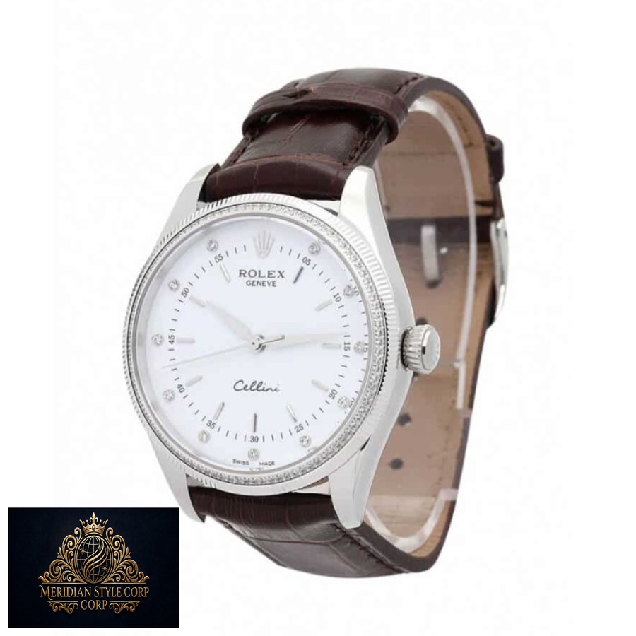 Rolex Cellini 4233 Danaos “White Dial” Top Grade Clone 1:1 - Image 2