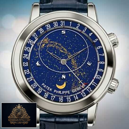 Patek Philippe Celestial Grand 6102 Blue Dial Replica white background