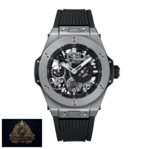 Hublot Big Bang Unico 414.NI.1123.RX MECA-10 Titanium Exceptional Replica 1:1