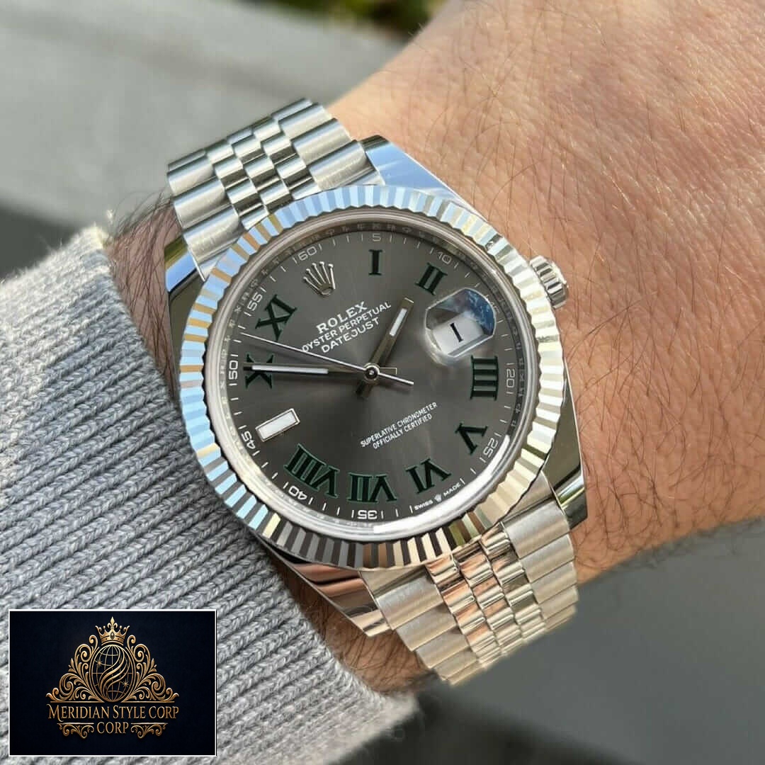 Rolex Datejust 126334-0022 "Wimbledon Dial" Mirror Replica 1:1 Yeni Proje kopyasi 2 2