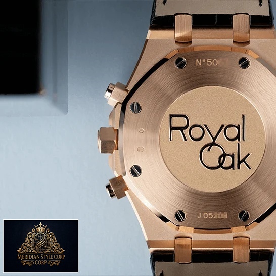 Audemars Piguet Royal Oak Yellow Gold Case Replica upside view