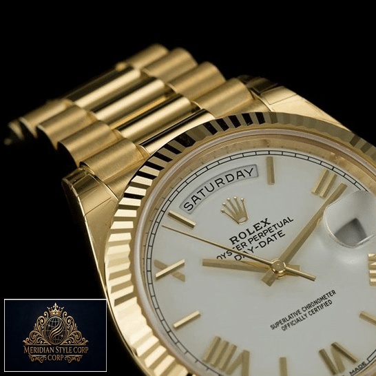 Rolex Day-Date 40 228238 Replica Yellow Gold Oyster Bracelet