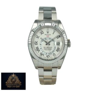 Rolex Sky-Dweller 326939 “White Dial” Near Original Replica