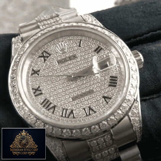 Rolex Datejust 116622 All Iced Out Replica Watches