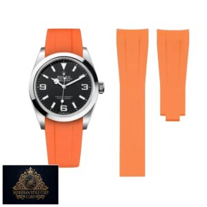 Rolex – Explorer I – Rubber Strap – Orange