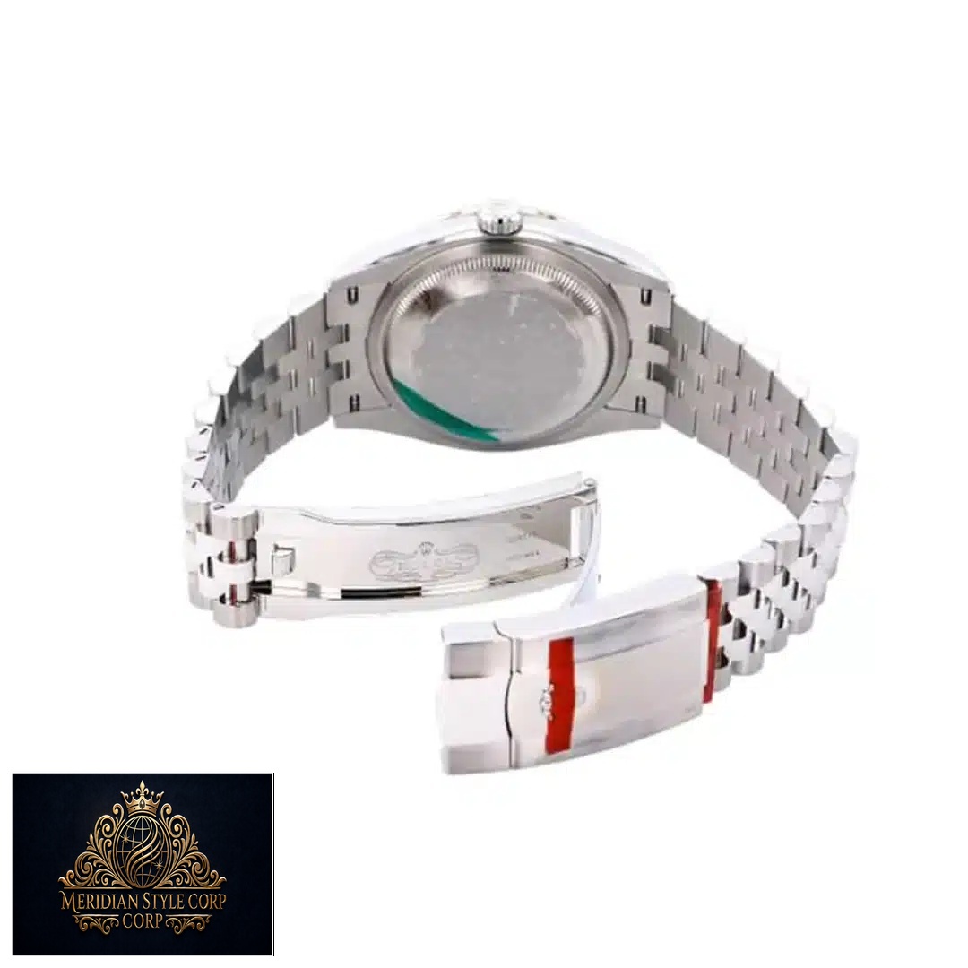Rolex Datejust stainless steel clasp jubilee