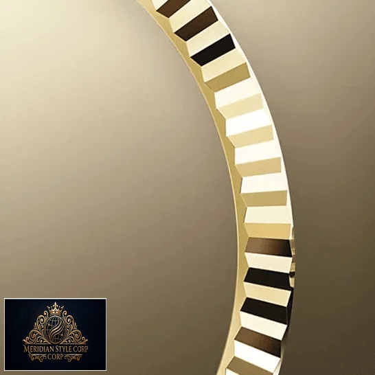 Rolex Datejust 12633BKDJ Yellow Gold Fluted Bezel Replica