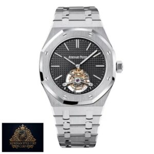 Audemars Piguet Royal Oak Tourbillon 26512ST “Black Dial” High Fidelity Replica