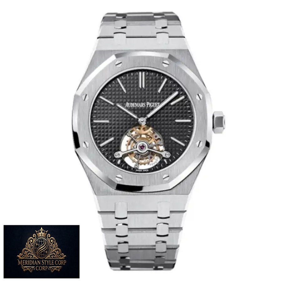 Audemars Piguet Royal Oak Tourbillon 26512ST “Black Dial” High Fidelity Replica
