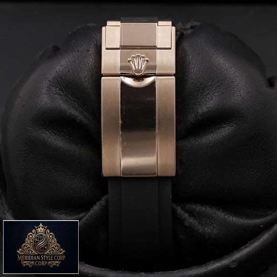 Rolex Yacht-Master Gem-Set Bezel 116695 Super Clone Quality rolex perpetual yacht master with gem set bezel 116695 replica man Rolex 116696 Stainless Steel Clasp Replica rolex logo on the clasp