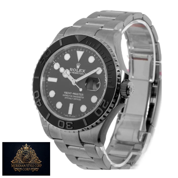Rolex Yacht-Master Titanium 226627 “White Gold Black Dial” Exclusive Clone 1:1 - Image 4