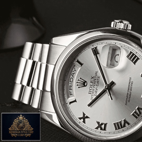 Rolex Day-Date II 218239 White Romen Numerial Dial Replica
