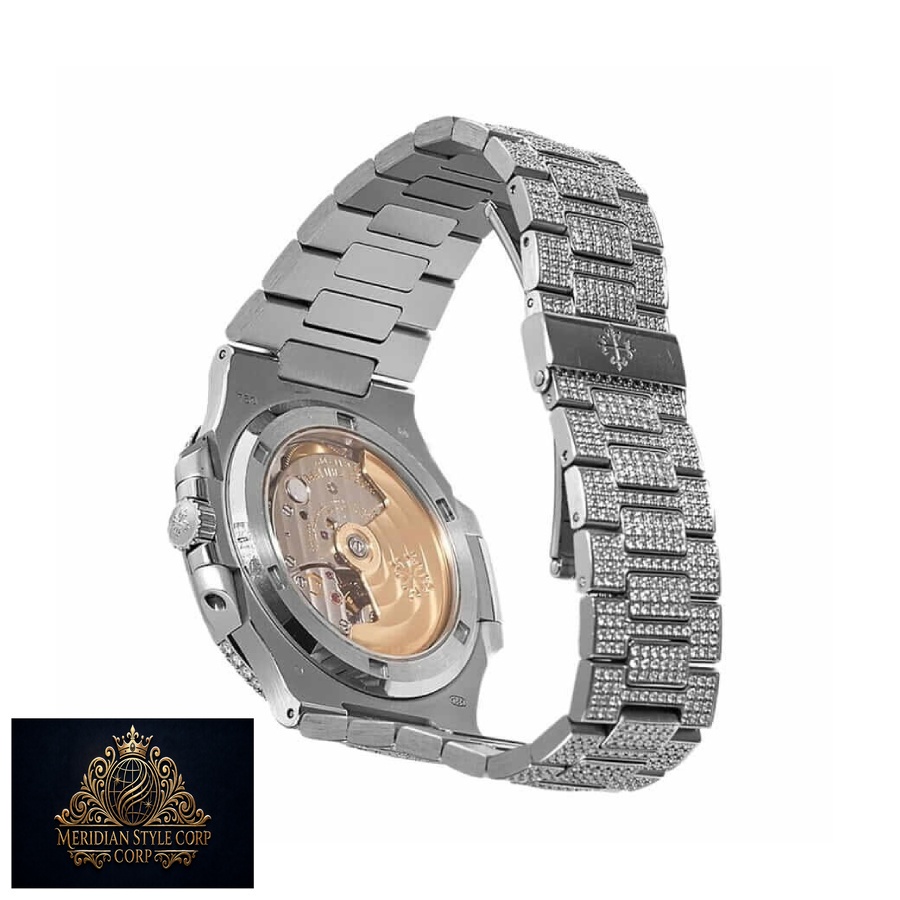 Patek Philippe Nautilus 5719/10G-010 “Diamond” Swiss Super Clone - Image 3