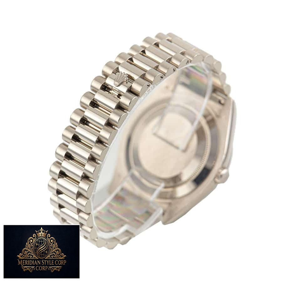 Rolex Day-Date II 218239 “Ice Blue Roman Dial” Masterpiece Replica - Image 3