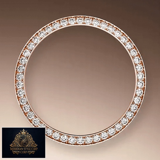 Rolex Datejust 279381RBR Rose Gold & Diamond Set Bezel Replica