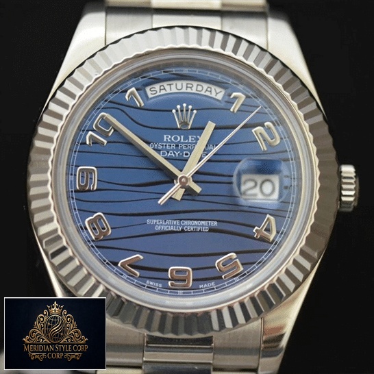 Rolex Day-Date II 228238-003 Wave Dial Replica