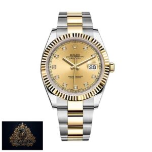 Rolex Datejust 126333-0011 Champagne Diamond Dial Luxury Clone Quality