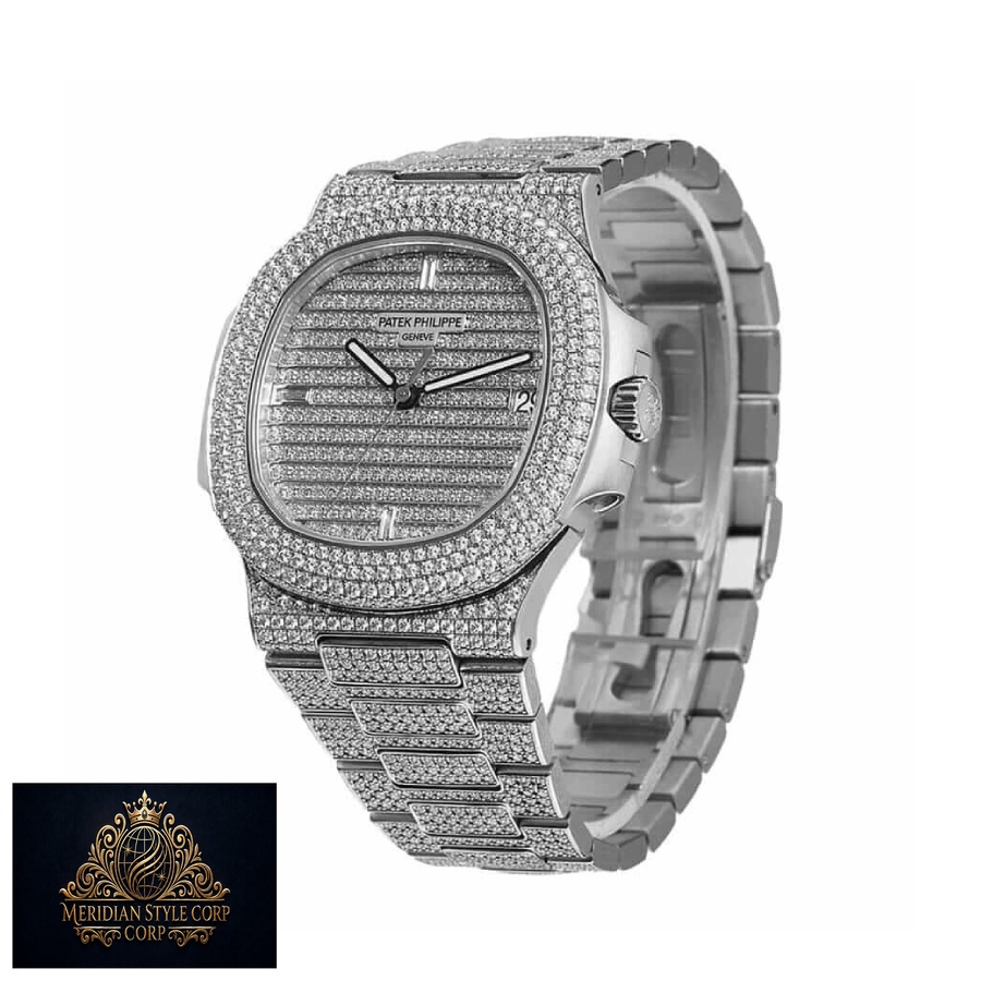 Patek Philippe Nautilus 5719/10G-010 “Diamond” Swiss Super Clone - Image 2