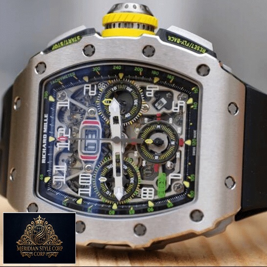 Richard Mille RM01103 Black Dial Replica side view