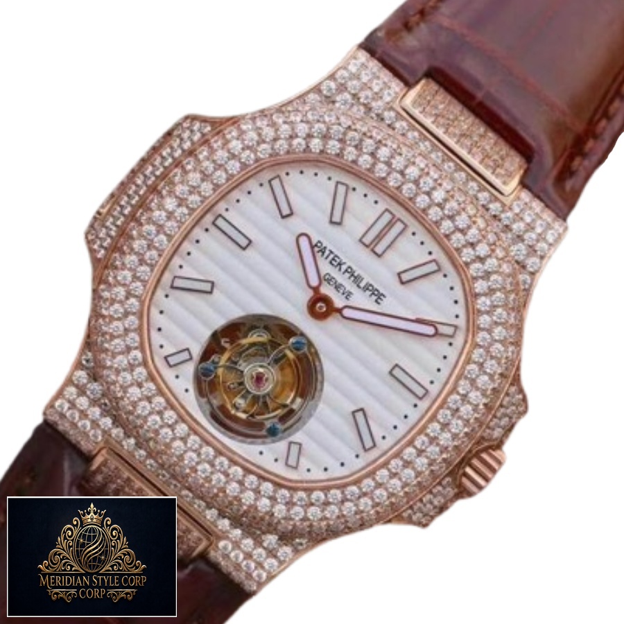 Patek Philippe Nautilus 5711 Tourbillon “Jumbo” Rose Gold Top Grade Clone 1:1 - Image 2