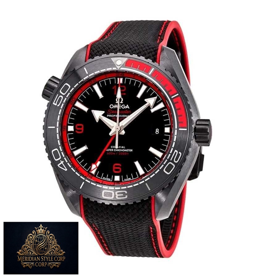 Omega Seamaster Planet Ocean Co-Axial Master Chronometer 215.92.46.22.01.003 “Deep Black” Super Clone Edition - Image 2