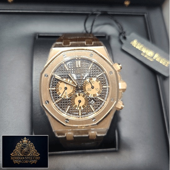 Audemars Piguet Royal Oak 26331OR.OO_.1220OR.02 Chocolate Dial Replica in the box