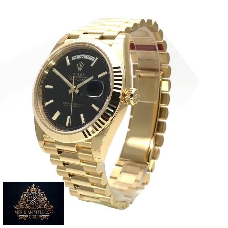 Rolex Day-Date 228398TBR “Black Dial” Replica - Image 2