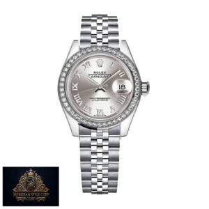 Rolex Datejust 279166 Platinum Diamond Dial True Replica 1:1