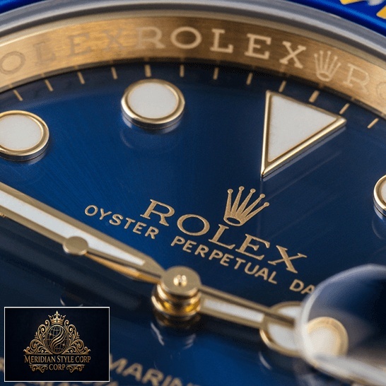 Rolex Submariner 116618LB Replica close up view