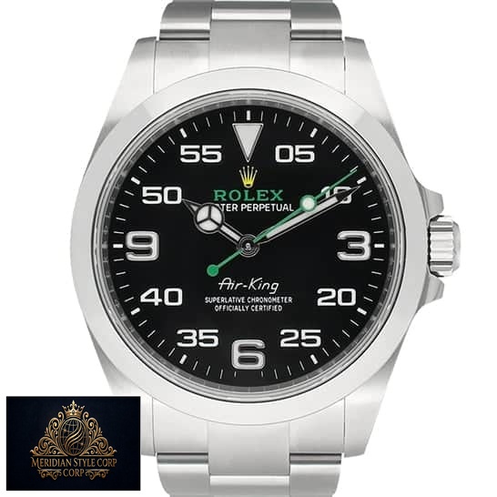 Rolex Air King 126900 Replica Black Numeral Dial
