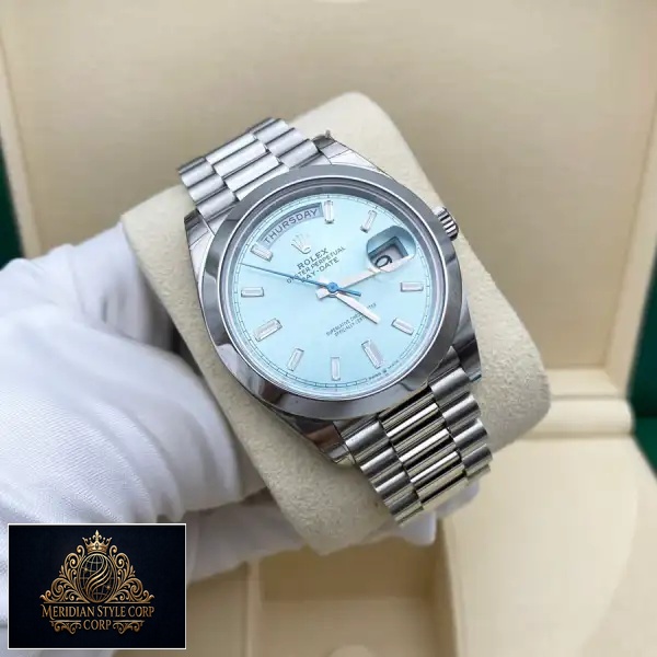 Rolex Day-Date 228206 "Platinum" True Clone 1:1 rolex day date 40 1