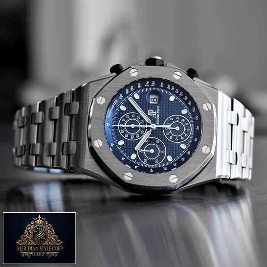 Audemars Piguet Blue Dial 26237ST.OO_.1000ST.01 Stainless Steel Replica crown / push button