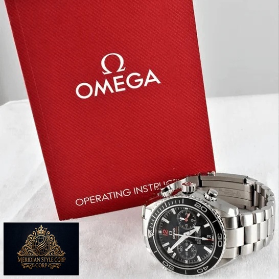 Omega Seamaster Black Dial & Bezel Stainless Steel Replica