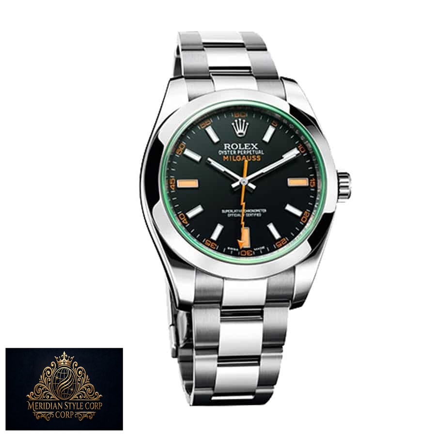 Rolex Milgauss 116400GV “Green Crystal” Exceptional Replica 1:1 - Image 2