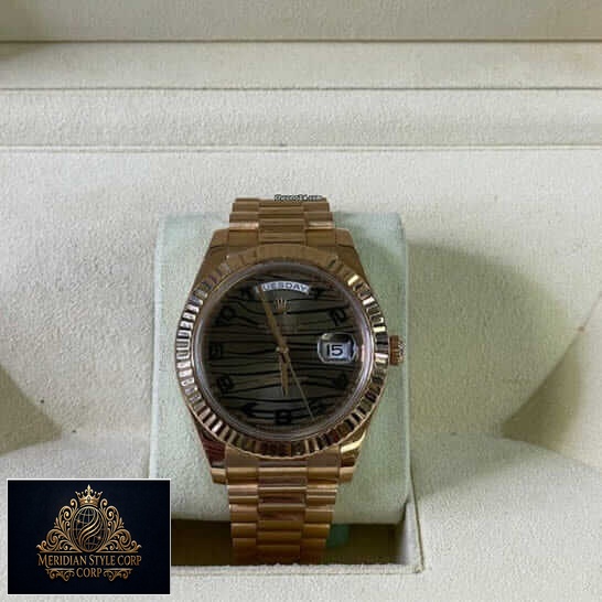 Rolex Day-Date Wave 218235-0035 Replica in the Box