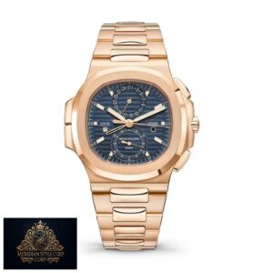 Patek Philippe Nautilus Travel Time Chronograph 5990/1R-001 First-Class Clone