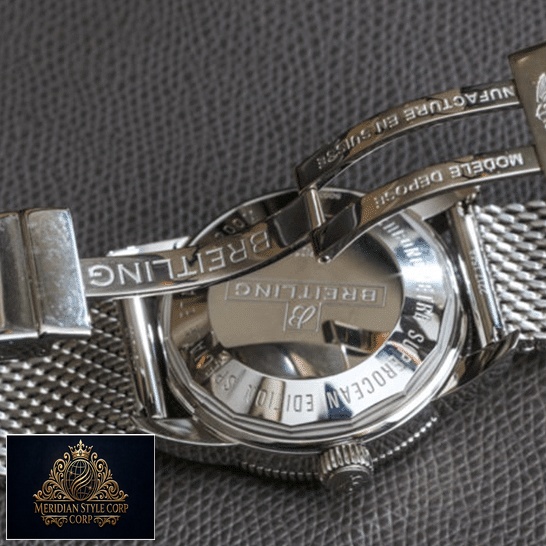 Breiltling Heritage AB2010161C1A1A Stainless Steel Case Replica upside view
