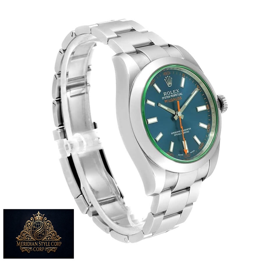 Rolex Milgauss Blue Dial 116400GV-0002 Super Clone Edition - Image 2