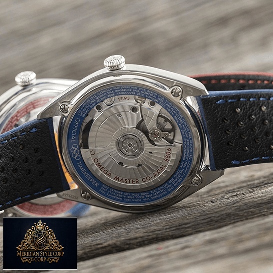 Omega Seamaster Steel Case Mechanism Replica black bracelet