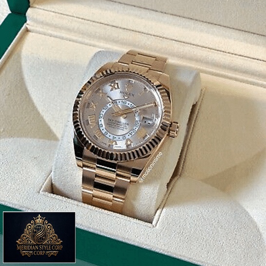 Rolex Sky Dweller 326935 Everose Gold Oyster Bracelet