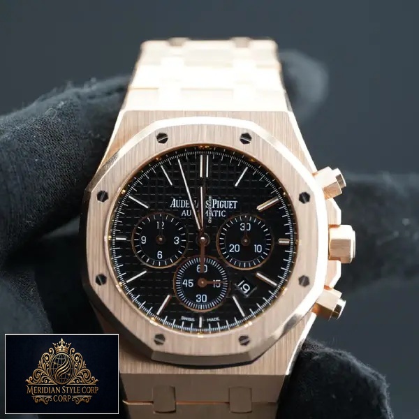 Audemars Piguet Royal Oak 26320OR.OO.D002CR Superior Copy 1:1 audemars piguet rose gold on the hand